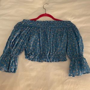 Loveshack fancy crop top